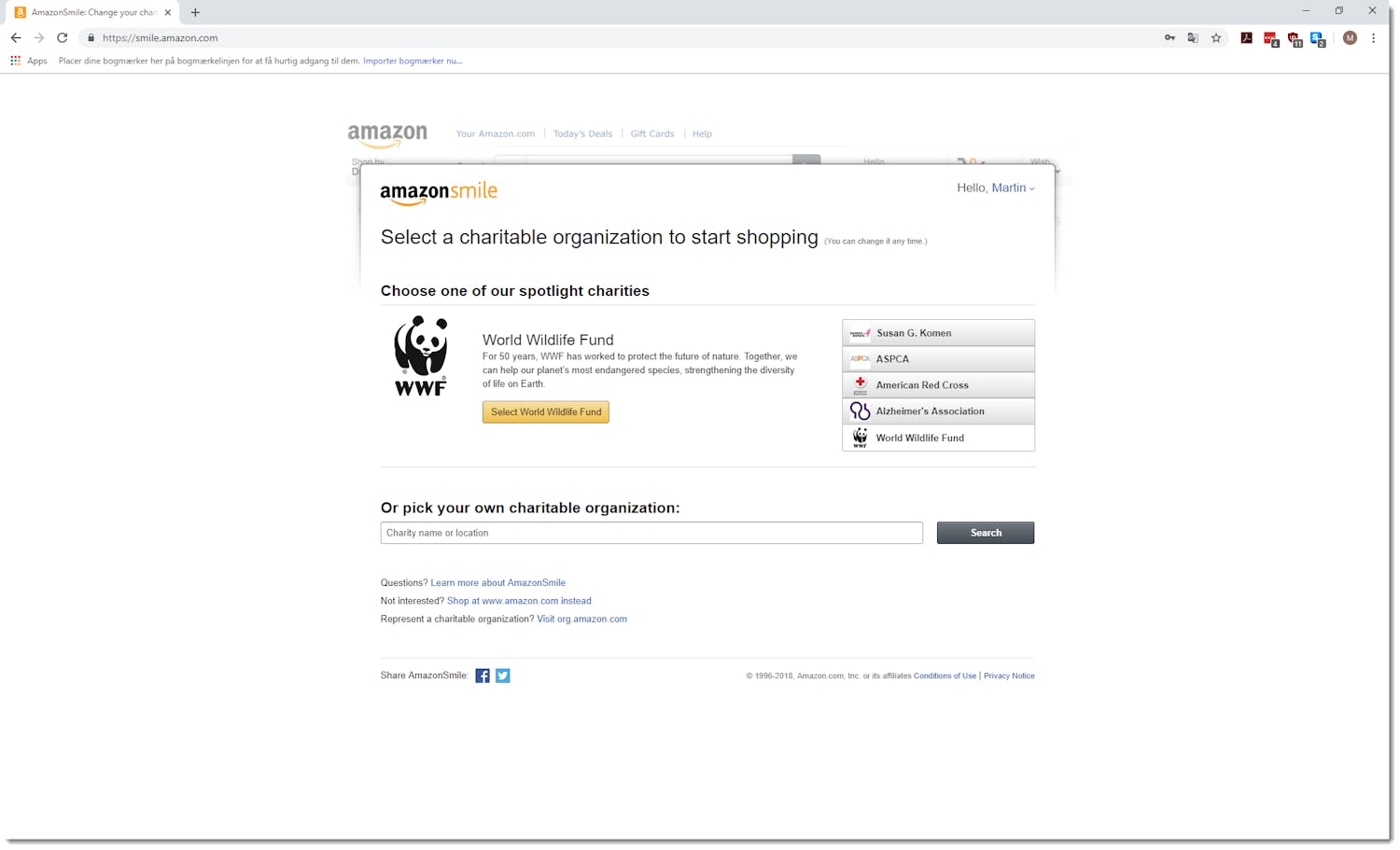Amazon Smile